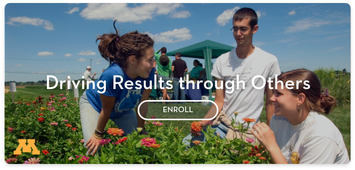 Enroll in Driving Results through Others Course
